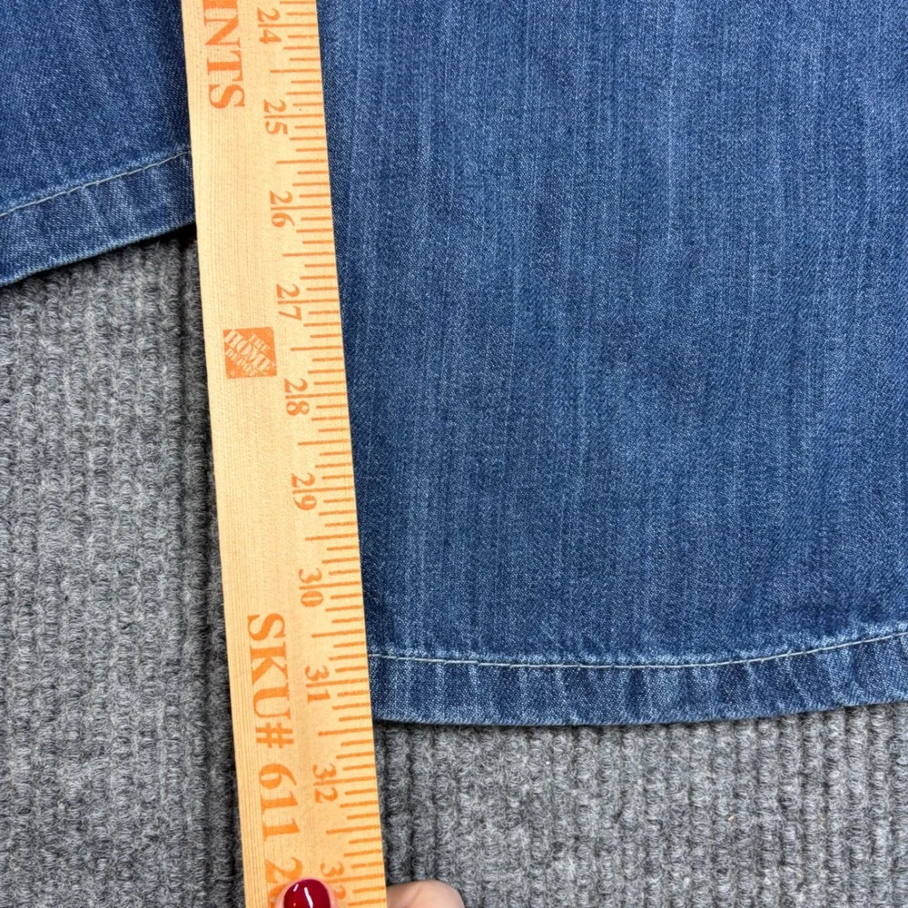 True Religion Jeans Mens 40 Section Surf Straight Leg Blue Denim Made in USA